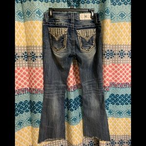 Miss me jeans, wore one time.